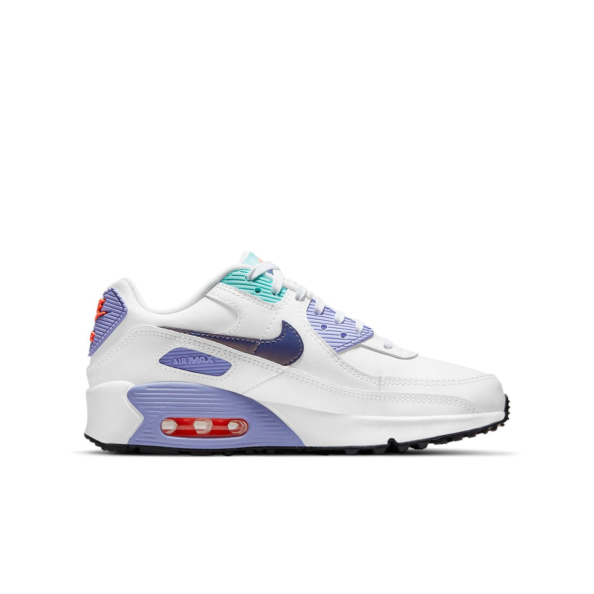 (GS) Nike Air Max 90 SE 2 'White Dark Purple Dust' CZ4500-100
