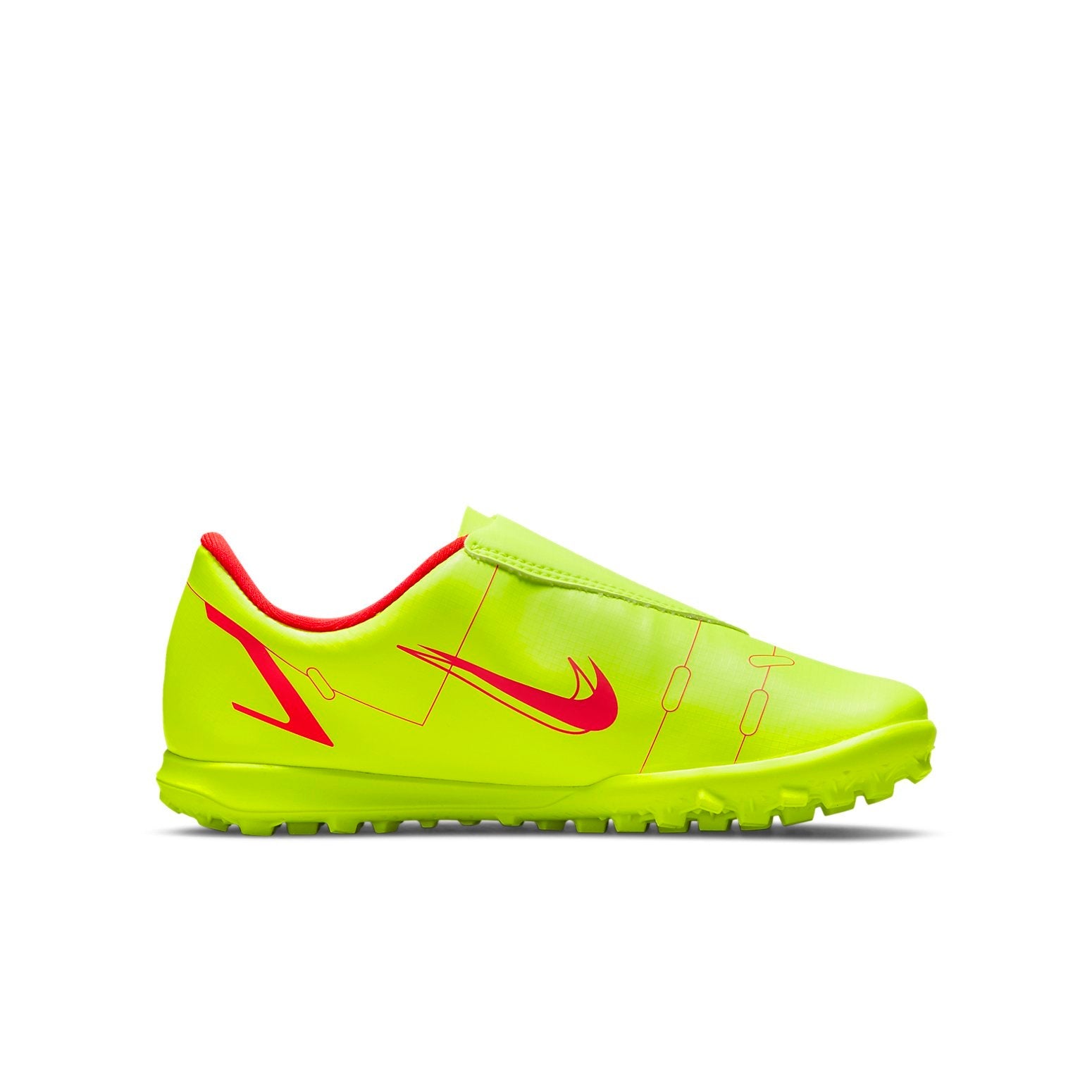 (PS) Nike Jr Vapor 14 Club TF Turf (V) Soccer Shoes Yellow CV0839-760