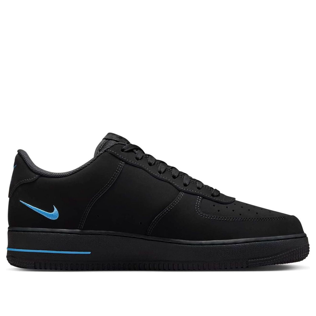 Nike Air Force 1 Low '07 SE 'Black University Blue' HV6223-001