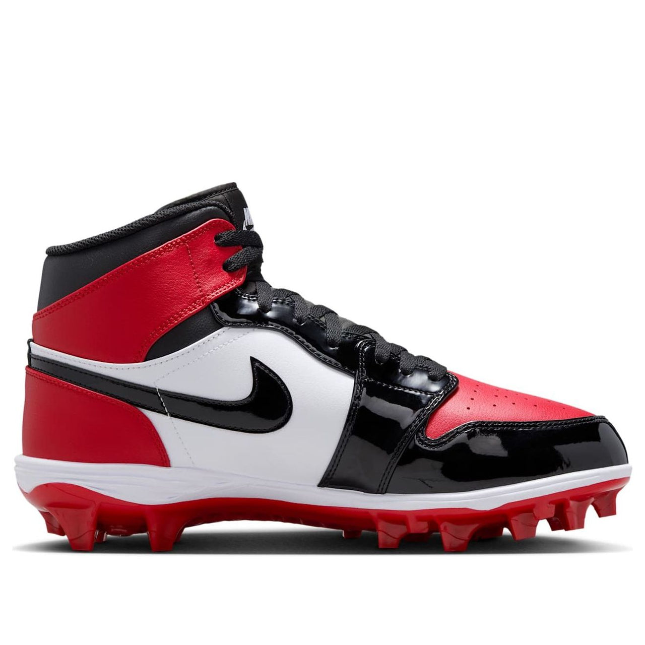 Air Jordan 1 Mid TD Cleat 'Bred Toe' FJ6805-601