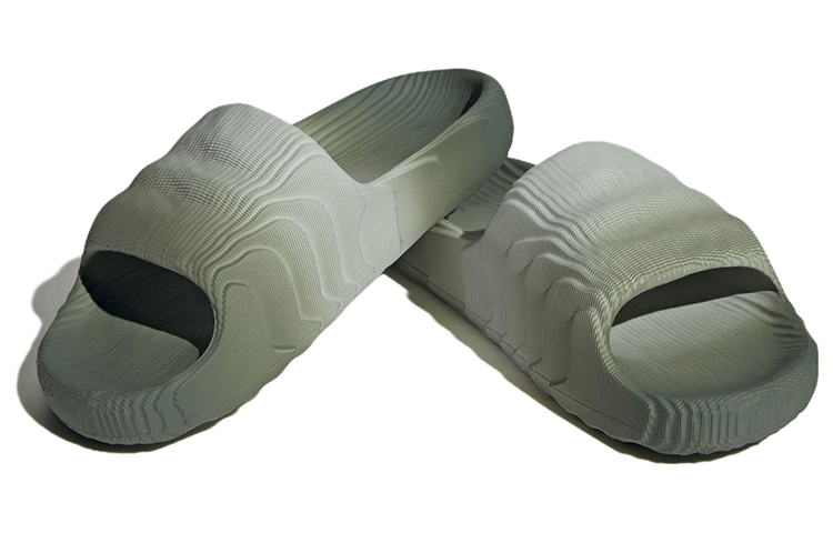 adidas Originals Adilette 22 Slides 'Wonder Silver Green' IG7494