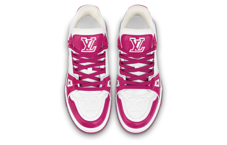 LOUIS VUITTON LV Trainers 'White Hot Pink' 1ABOEY