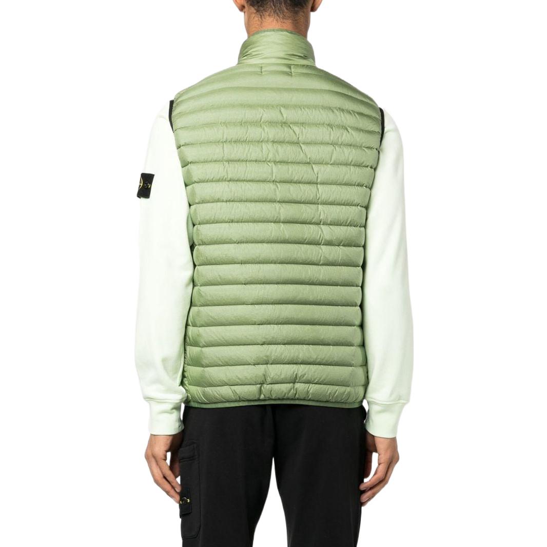 STONE ISLAND Logo Patch Vest 'Green' 7815G0224-V0055