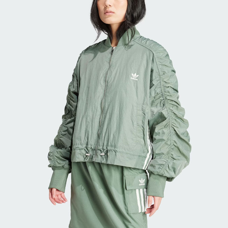 (WMNS) adidas Originals Lightweight Bomber Jacket Asia Sizing 'Green' IY3421