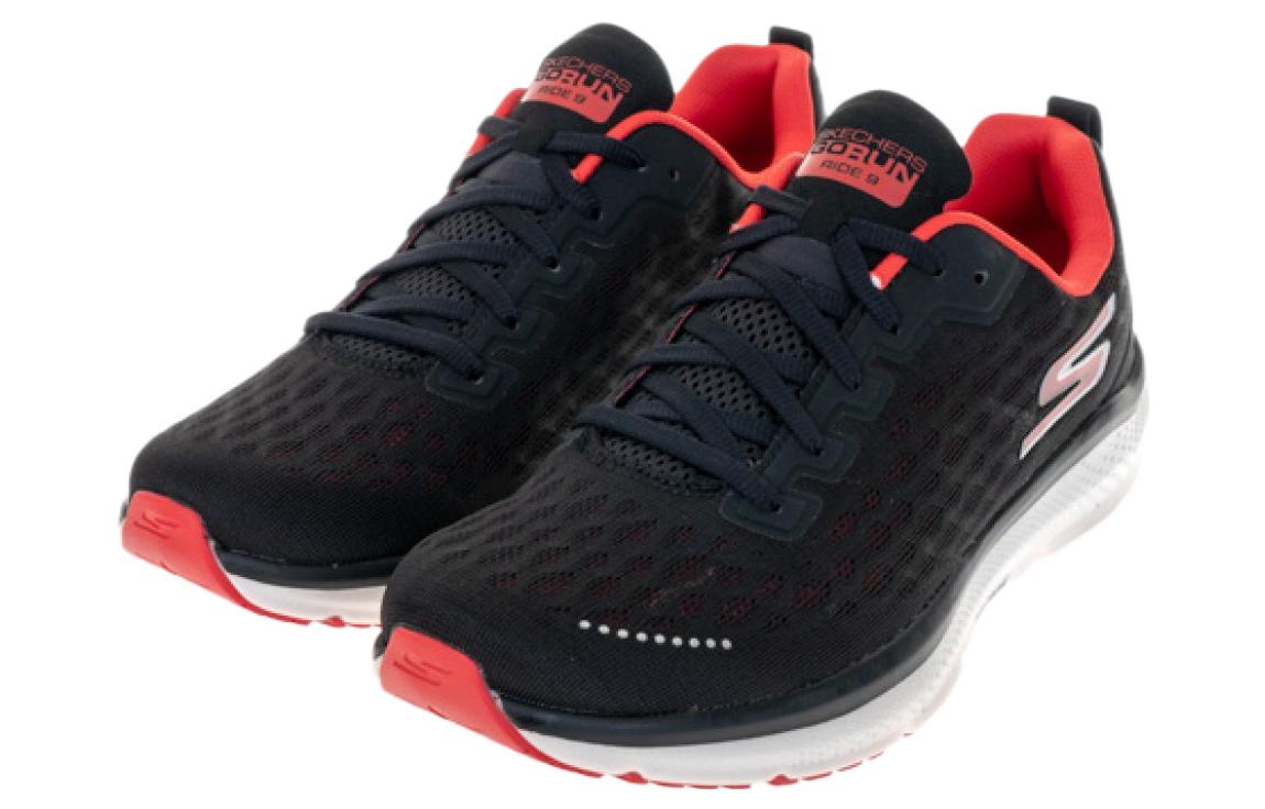 Skechers GO RUN Ride 9 'Black Red' 246005-BKRD