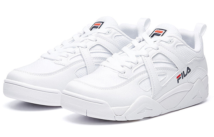 FILA Cage Knit Low Low Tops White F12M021214FWT