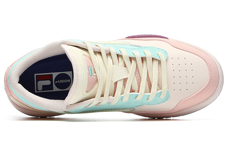 (WMNS) FILA FUSION T88 SKB Skate Shoes 'White Blue Pink' T12W228215FCB