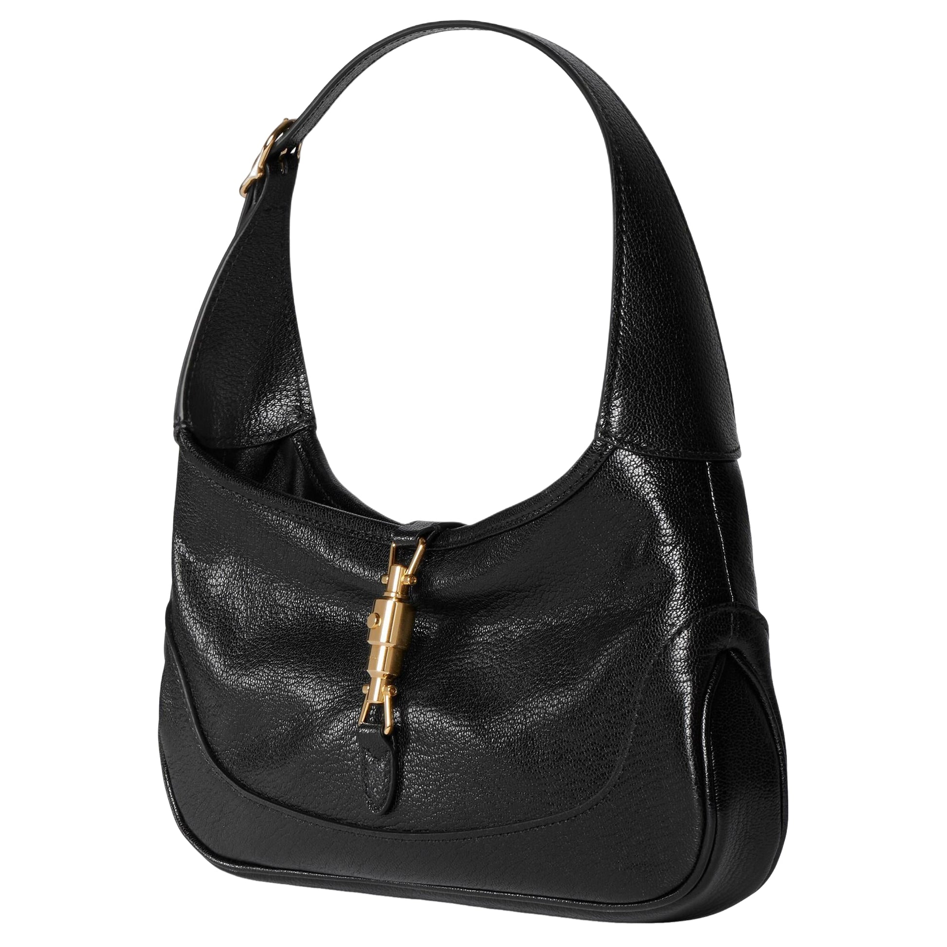 (WMNS) Gucci Jackie Slim Medium Shoulder Bag 'Black' 863137-AAGDJ-1000