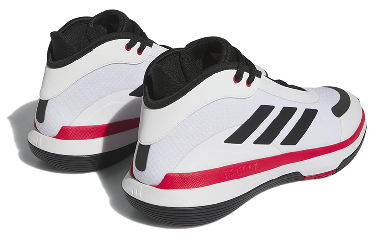 adidas Bounce Legends Shoes 'White Black Scarlet' IE9277