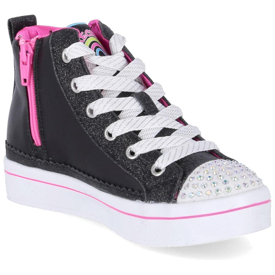 (GS) Skechers Twi-Lights 2.0 - Heartbeatz Shoes 'Black Multi' 314544L-BKMT