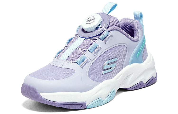 (GS) Skechers Sport Running Shoes 'Purple Blue' 319037L-LAV