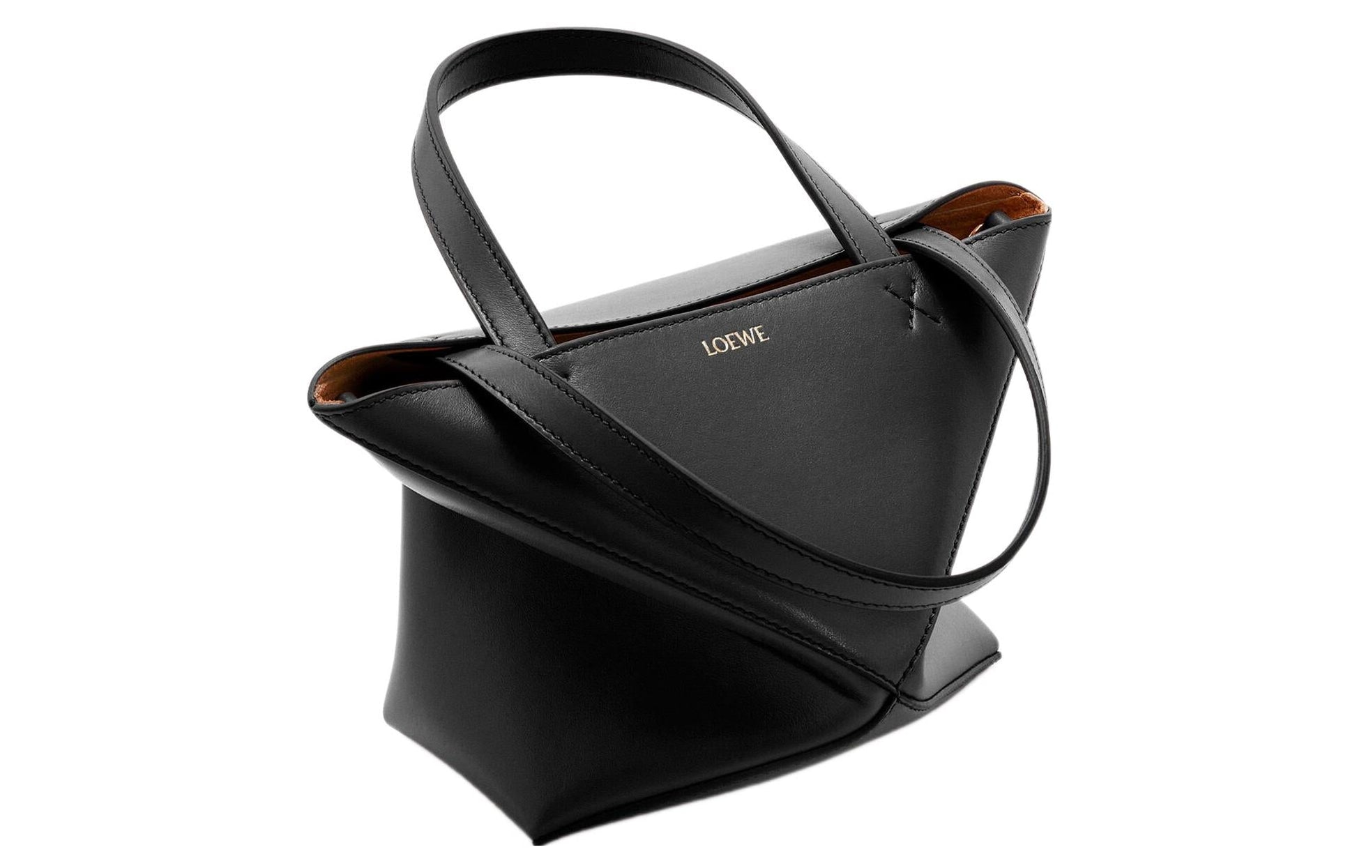 (WMNS) Loewe Mini Puzzle Fold Tote 'Black' A657V25X01-1100
