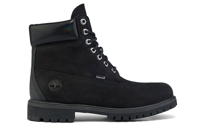 Timberland Premium 6 Inch Waterproof Wide-Fit Boot 'Black Nubuck' A2HMVW