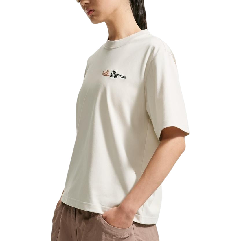 (WMNS) Nike x ACG T-Shirt Asia Sizing 'LT Orewood BRN' IO1578-104