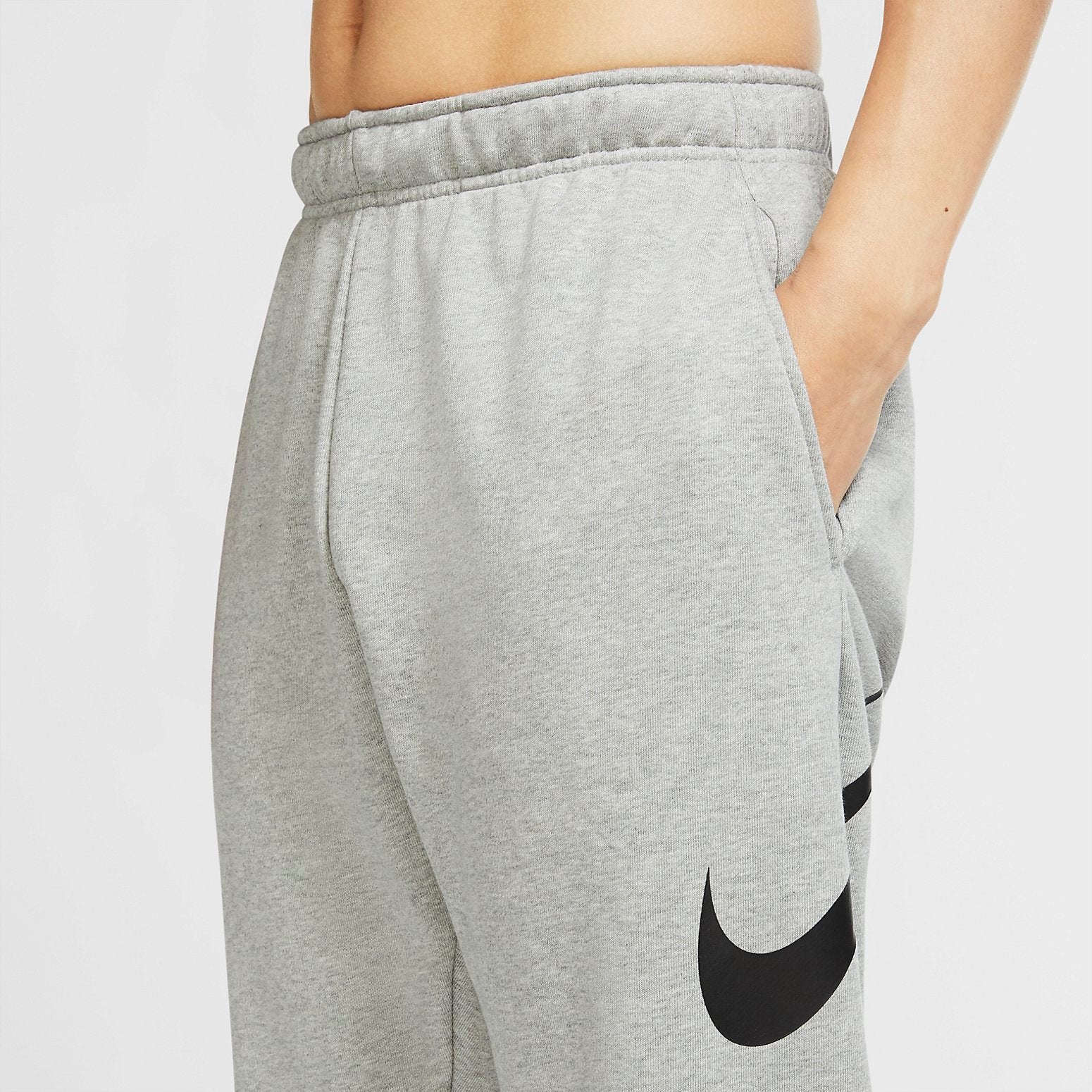 Nike Dry Graphic Dri-FIT Taper Fitness Sweatpants 'Dark Grey Heather' CU6775-063