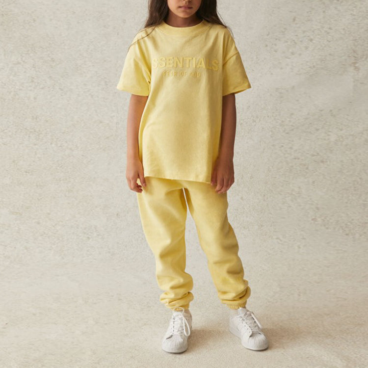 (GS) Fear of God Essentials SS21 Short Sleeve Tee Lemonade/Yellow FOG-SS21-542