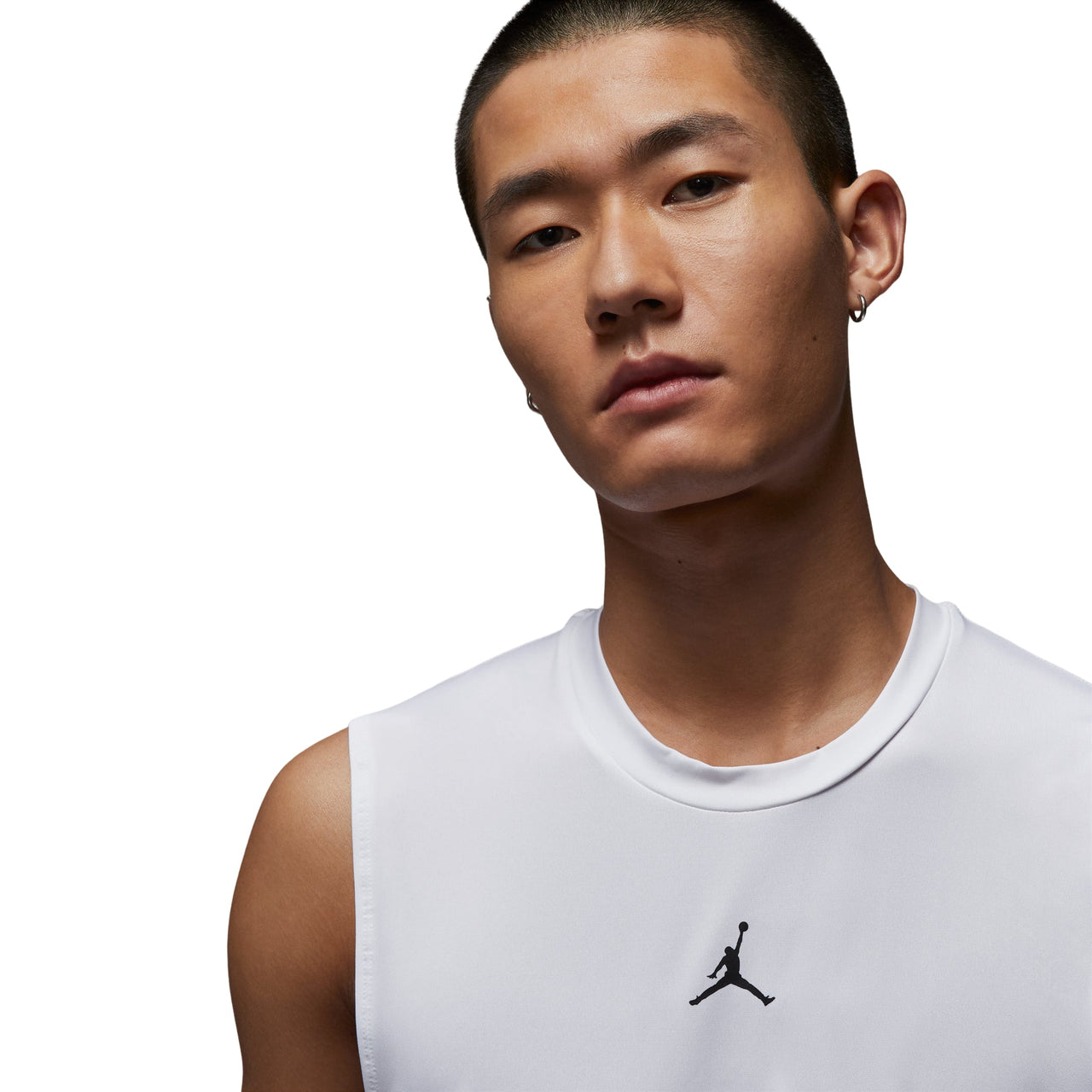 Air Jordan Sport Dri-Fit Sleeveless Base Layer Tank 'White'  HV4102-100