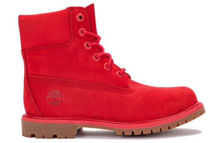 (WMNS) Timberland 50th Anniversary Edition Premium 6 Inch Waterproof Boot 'Medium Red Nubuck' A2R6B