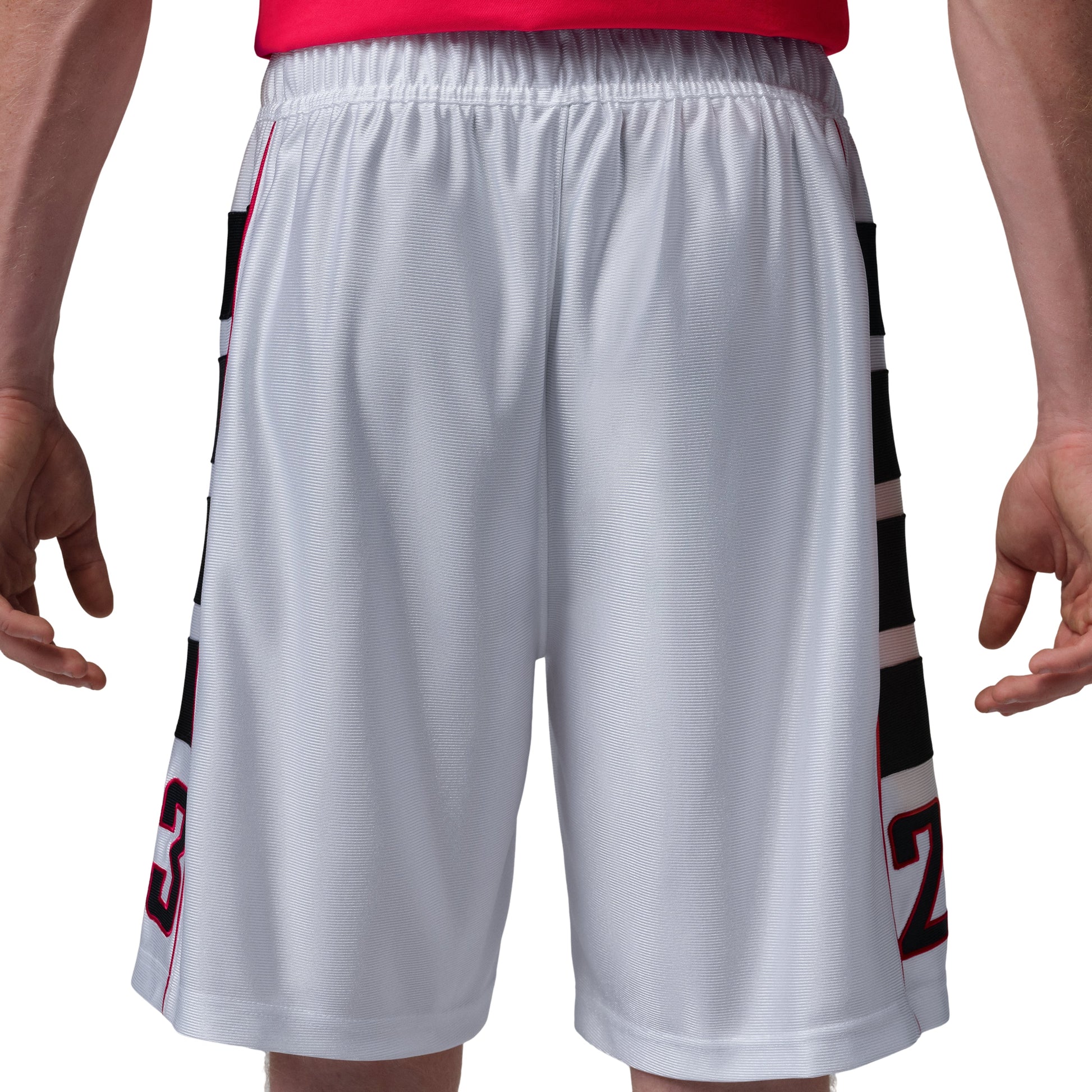 Jordan Brooklyn Cat Scratch Shorts 'White Black' HV0560-100