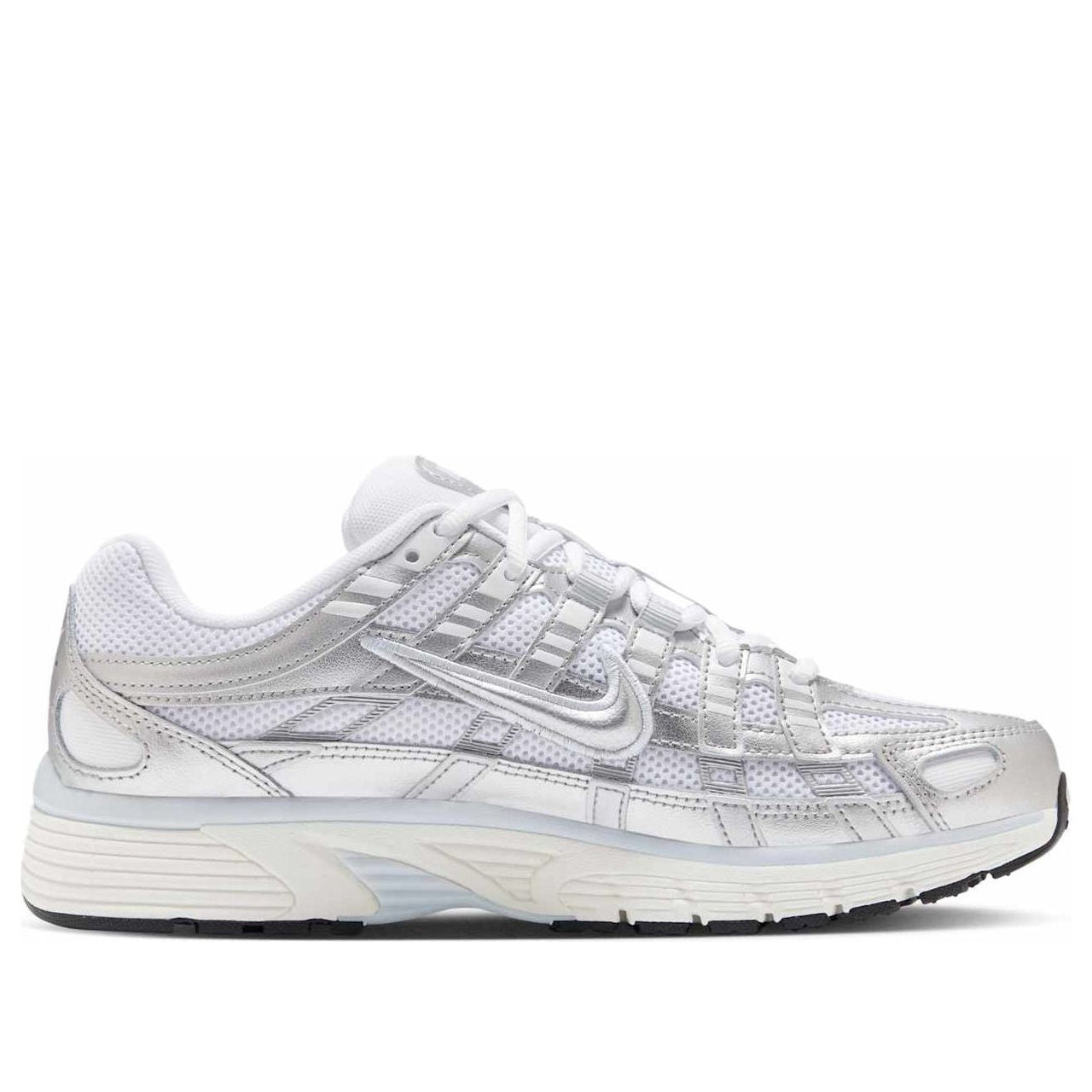 (WMNS) Nike P-6000 'Silver White Beige' BV1021-106