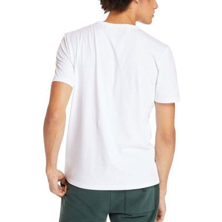 Men's Timberland Round Neck Printing Short Sleeve White A234Y100