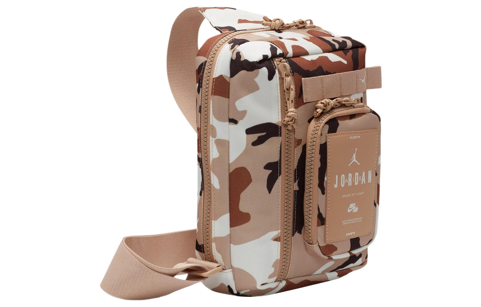 (WMNS) Air Jordan Hesi Crossbody Crossbody Bag 3L 'Desert Camo' MA0839-EE7