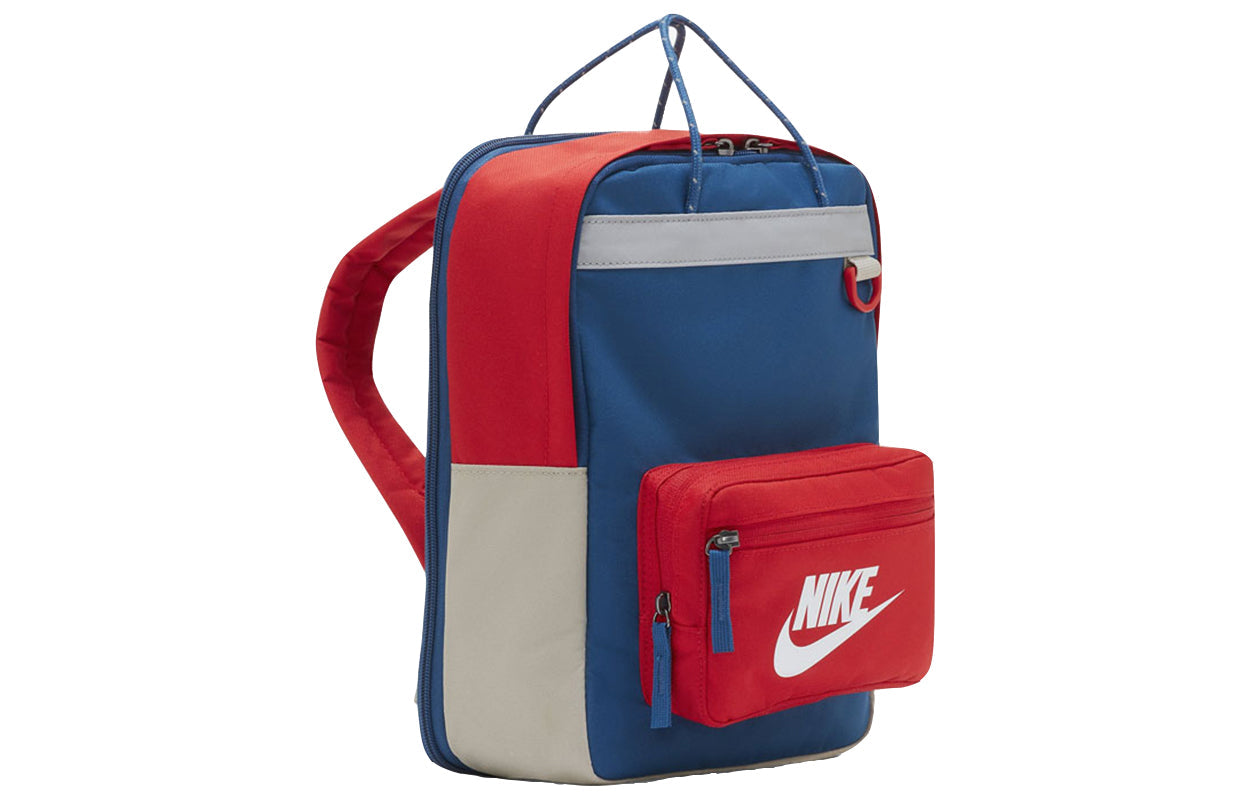 Nike Athleisure Casual Sports Colorblock backpack Navy Blue BA5927-476