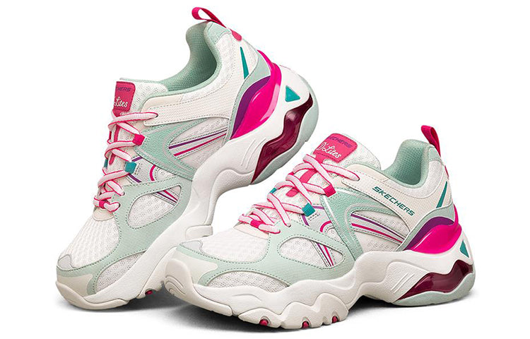 (WMNS) Skechers D'lites 3.0 Air Low-Top Running Shoes Multi 149261-WTQP