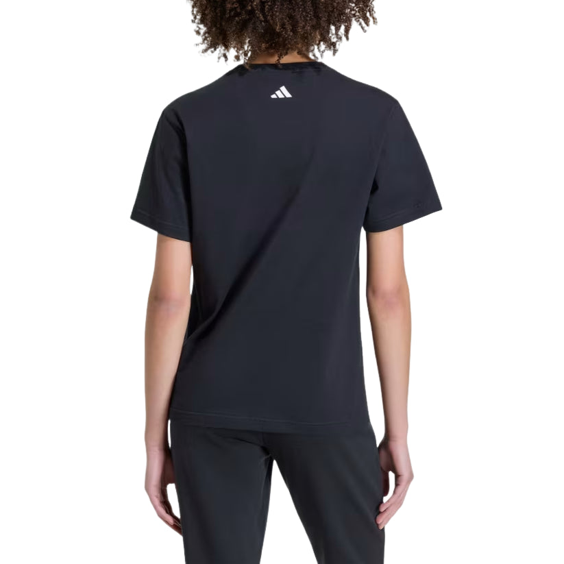 (WMNS) adidas x FARM Rio Graphic T-Shirt Asia Sizing 'Black' KR0281