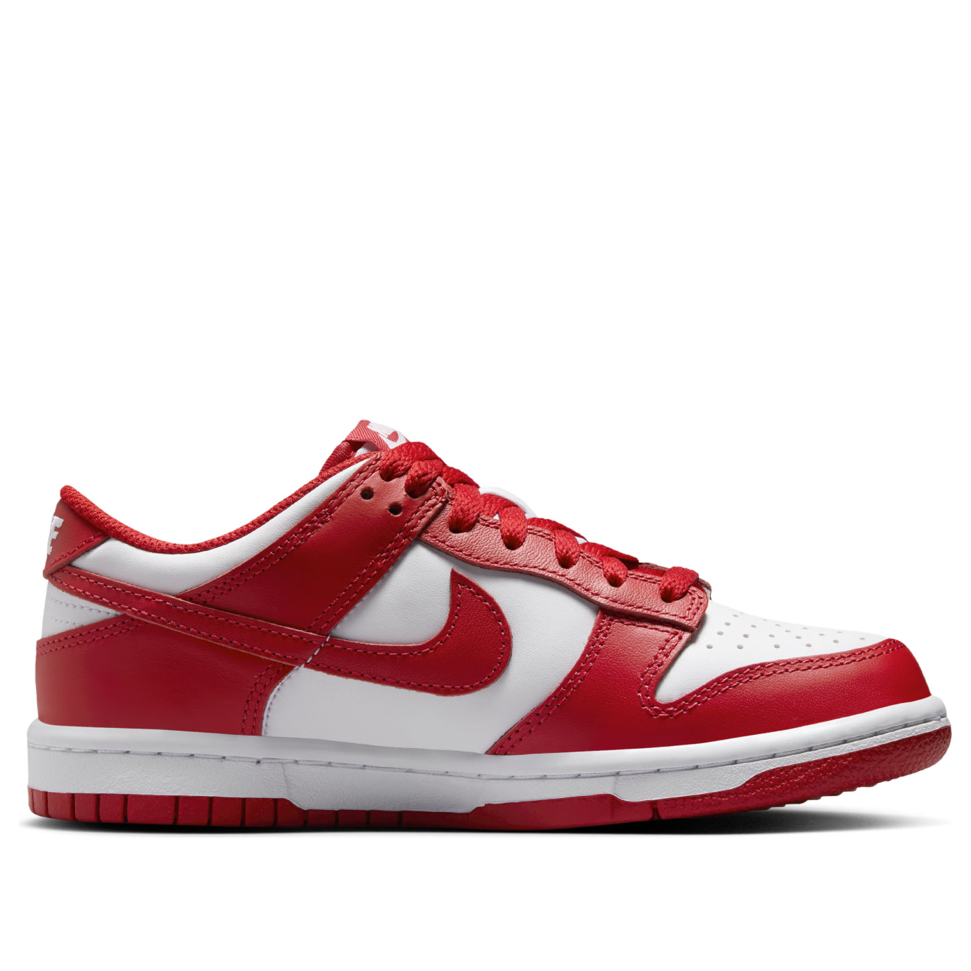 (GS) Nike Dunk Low 'White University Red' FB9109-119