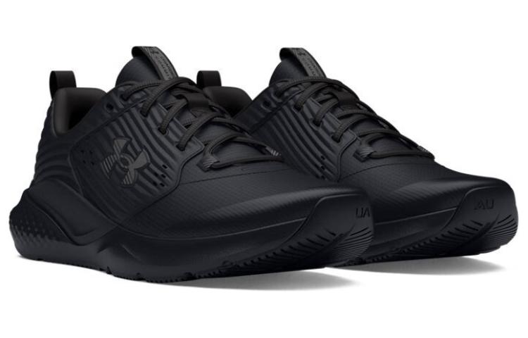 Under Armour Charged Commit 4 'Triple Black' 3026017-005