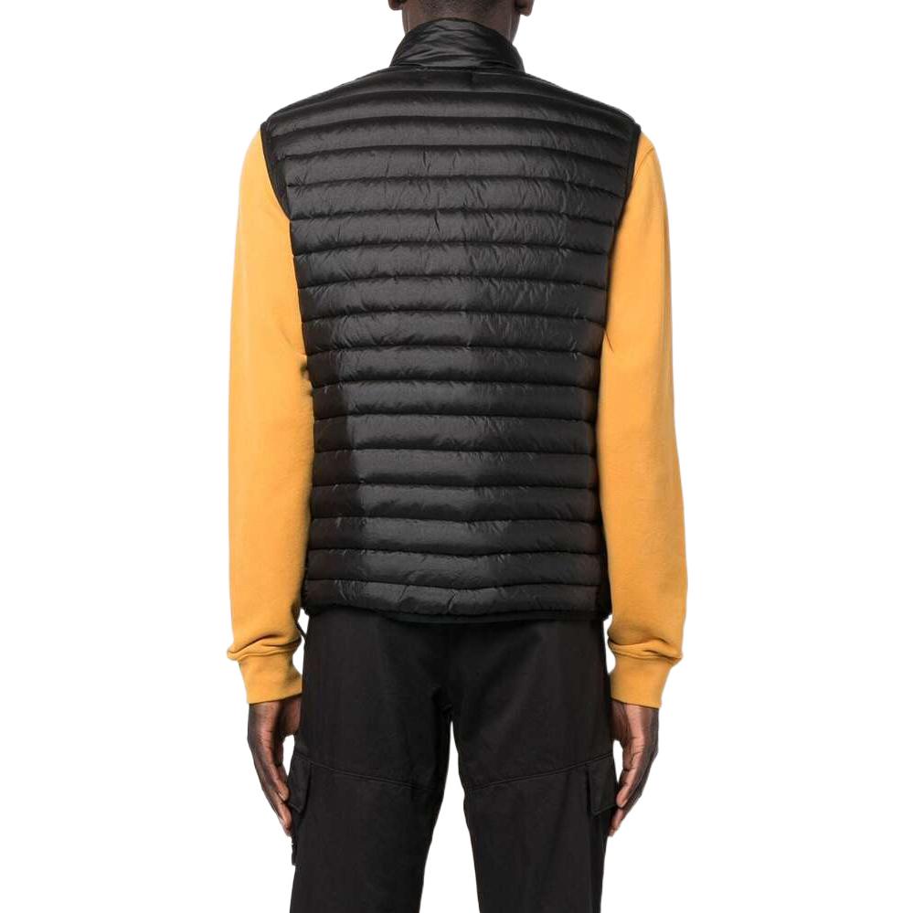 STONE ISLAND Patch Nylon Down Vest 'Black' 7715G0224-V0029