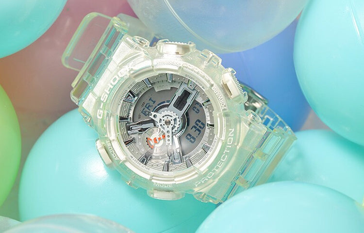 CASIO G-Shock Analog-Digital 'White' GA-110CR-7A