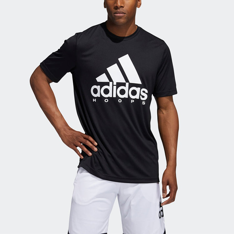 adidas Bos Hoops T-Shirt 'Black' GN7265