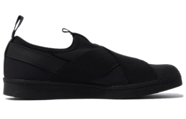 adidas originals Sst Slip-on Fleece 'Black' GX1367
