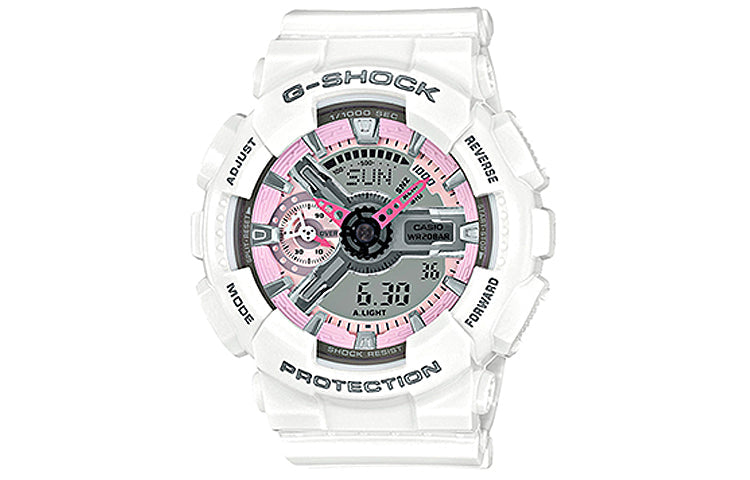 CASIO G-Shock Analog-Digital 'Black' GA-110GB-1A+GMA-S110MP-7A