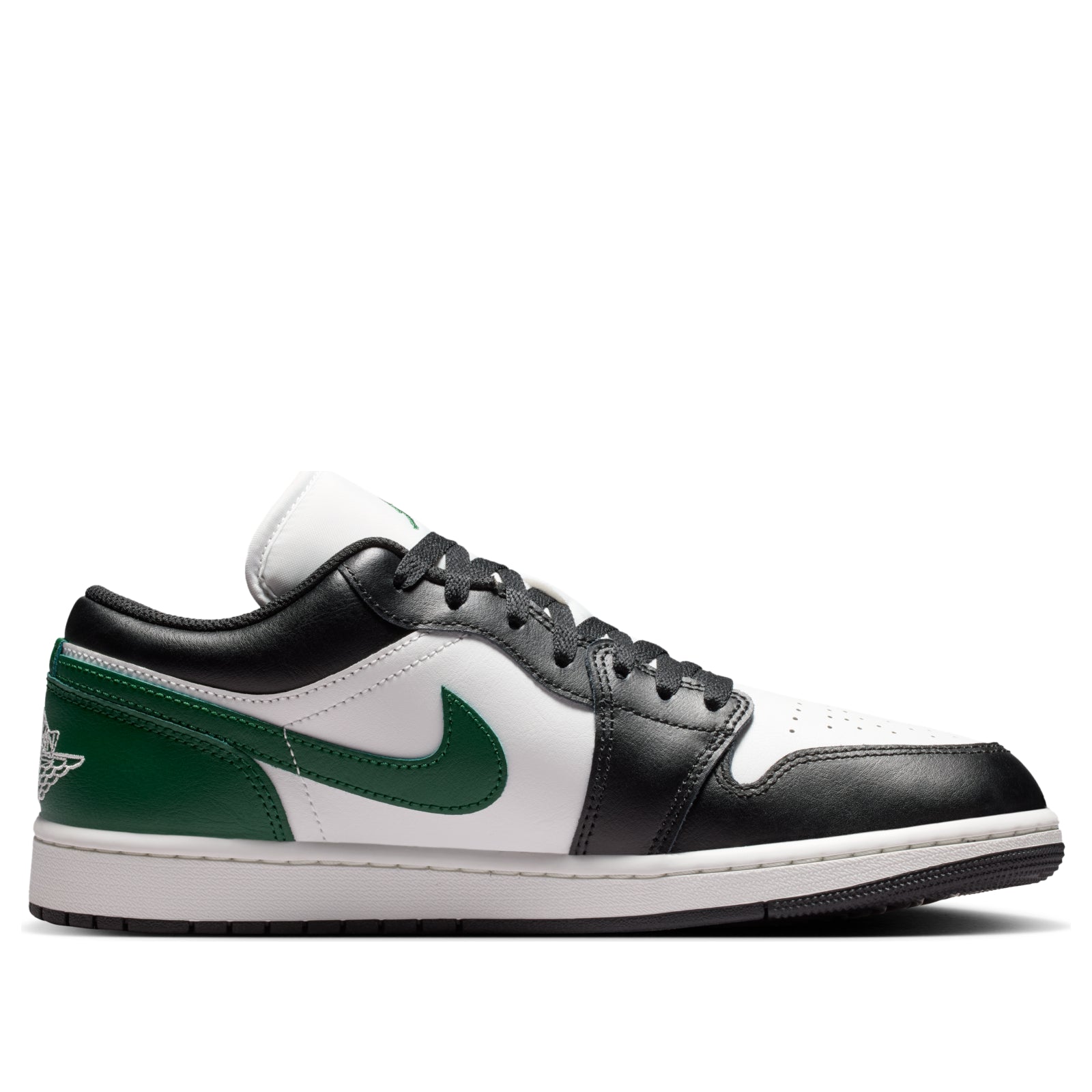 Air Jordan 1 Low 'Black Gorge Green' 553558-047