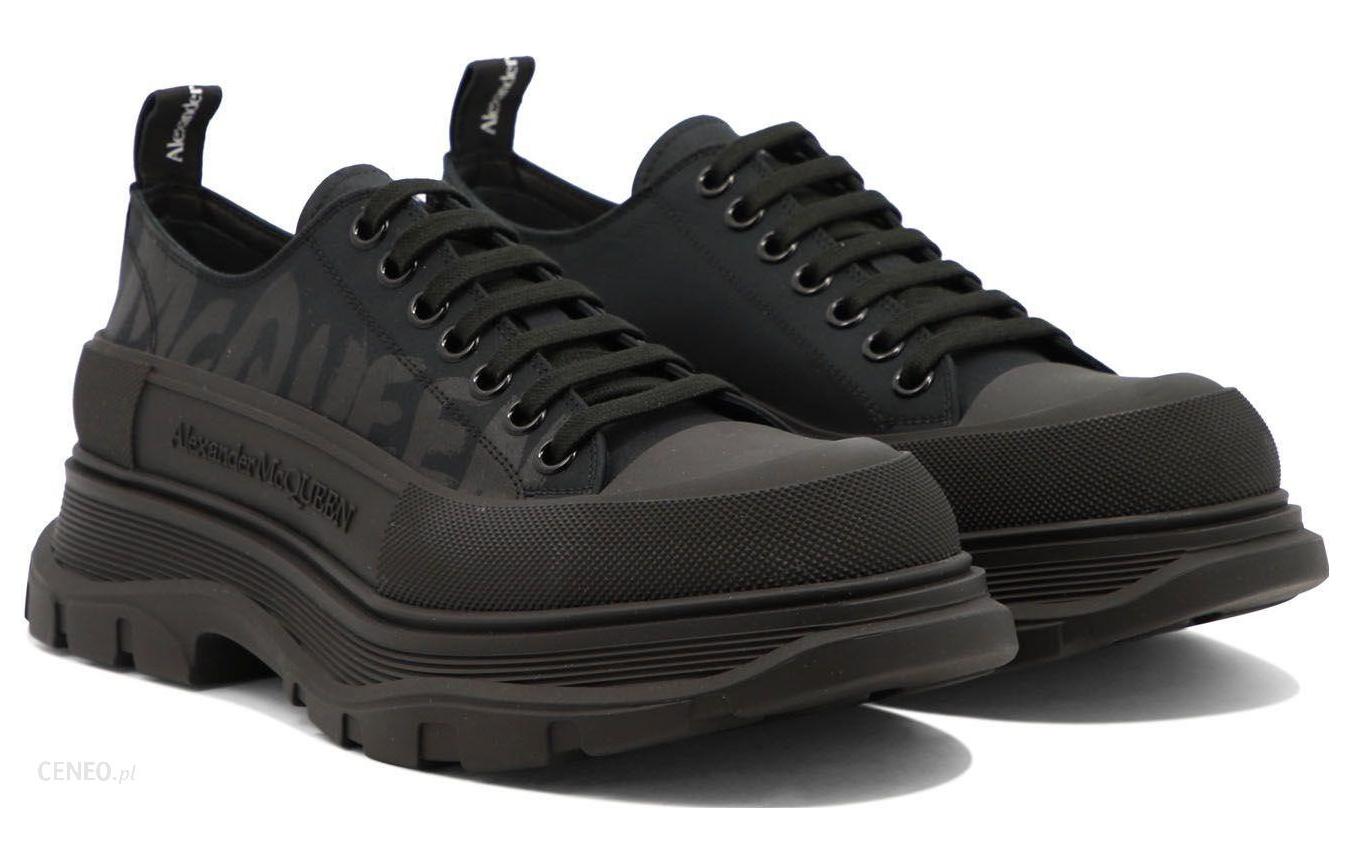 Alexander McQueen High Top Skate Sneakers 'Core Black' 682421W4RQ21070