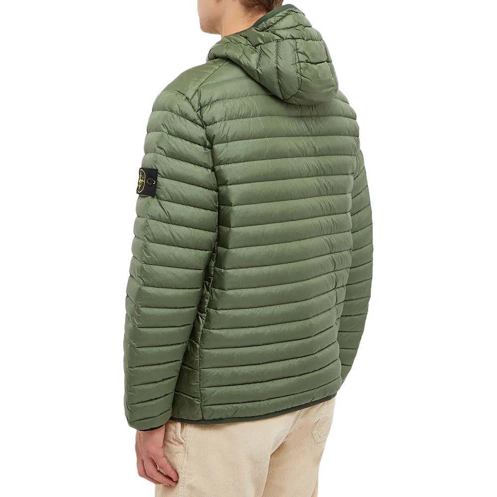 STONE ISLAND Lightweight Hooded Down Jacket 'Green' 771540324-V0058