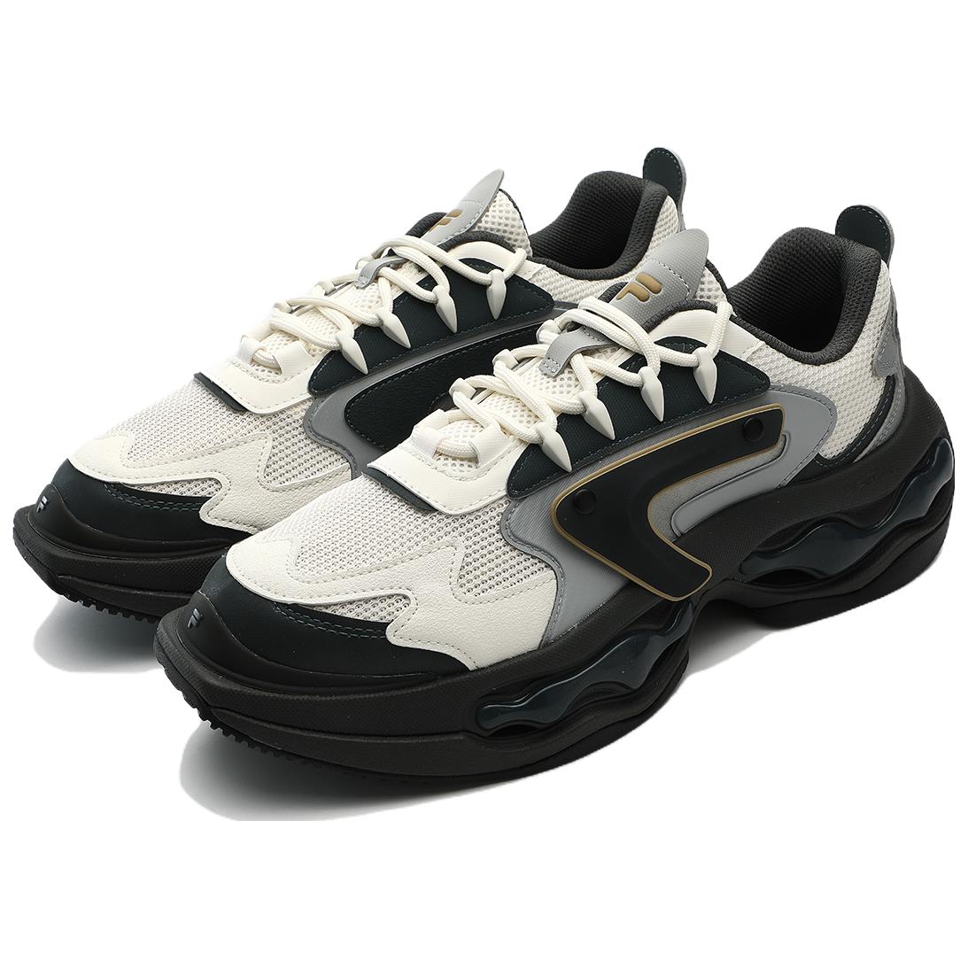 FILA FUSION Vintage Daddy Shoes 'Black White' T12M331105FSL