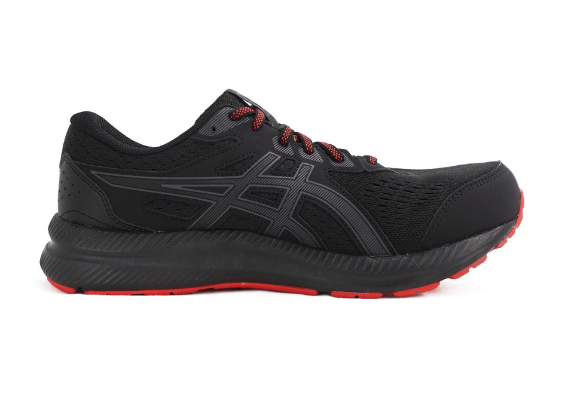ASICS Gel-Contend 8 4E Wide 'Black Red' 1011B679-001