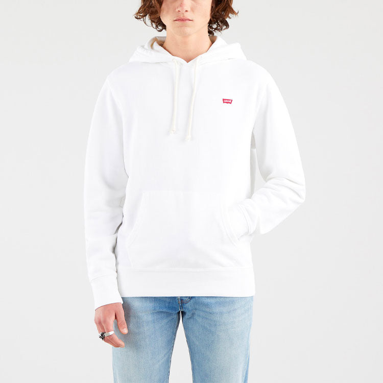 Men's Levis Solid Color Pure Cotton White 34581-0010