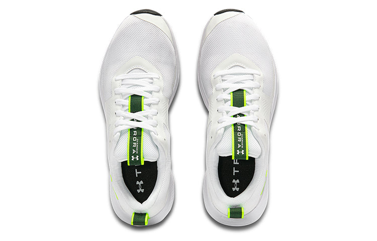 (WMNS) Under Armour Charged Aurora 'White Green' 3022619-105