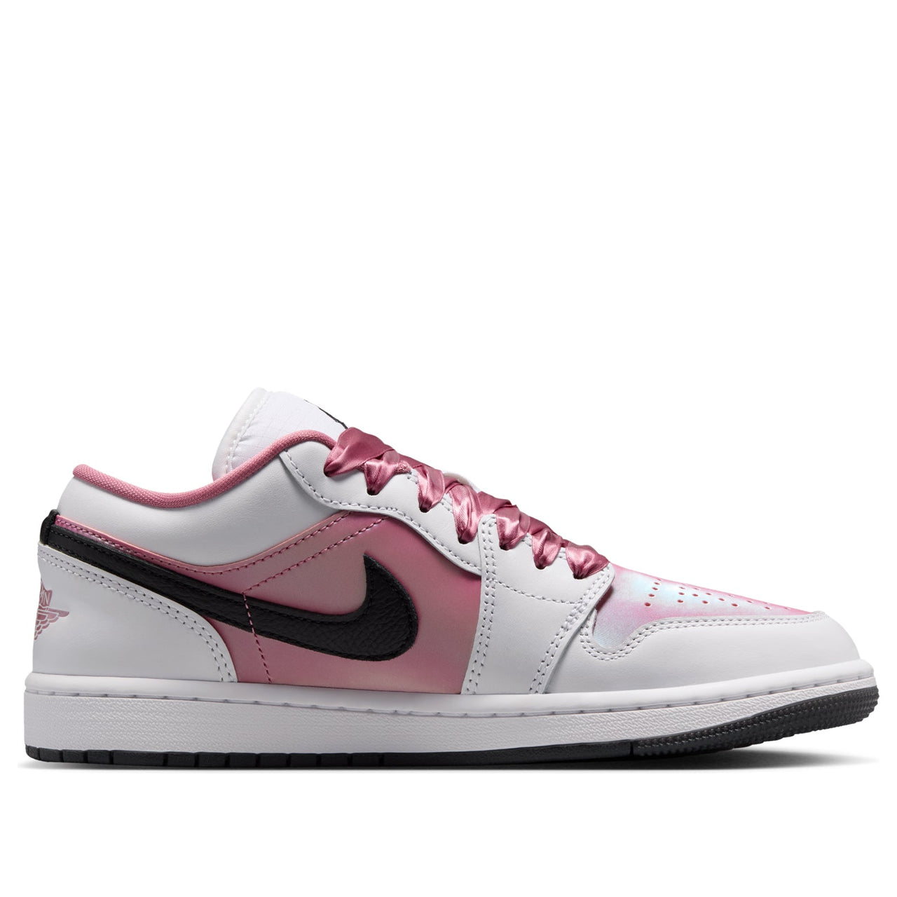 (WMNS) Air Jordan 1 Low SE 'White Black Desert Berry' IO0668-100