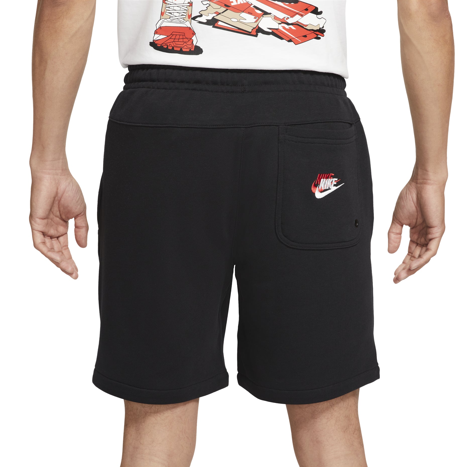 Nike Nsw Spe+ Ft Short Fta Alphabet Embroidered Shorts Asia Sizing 'Black' DD4683-010