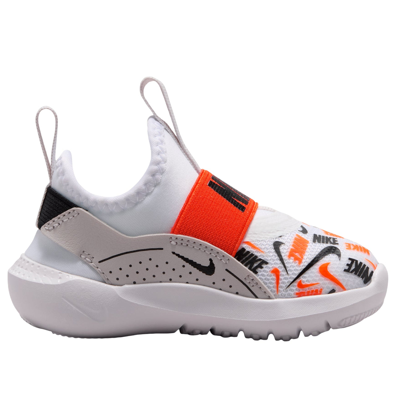 (TD) Nike Flex Runner 4 'White Safety Orange' IO9505-100