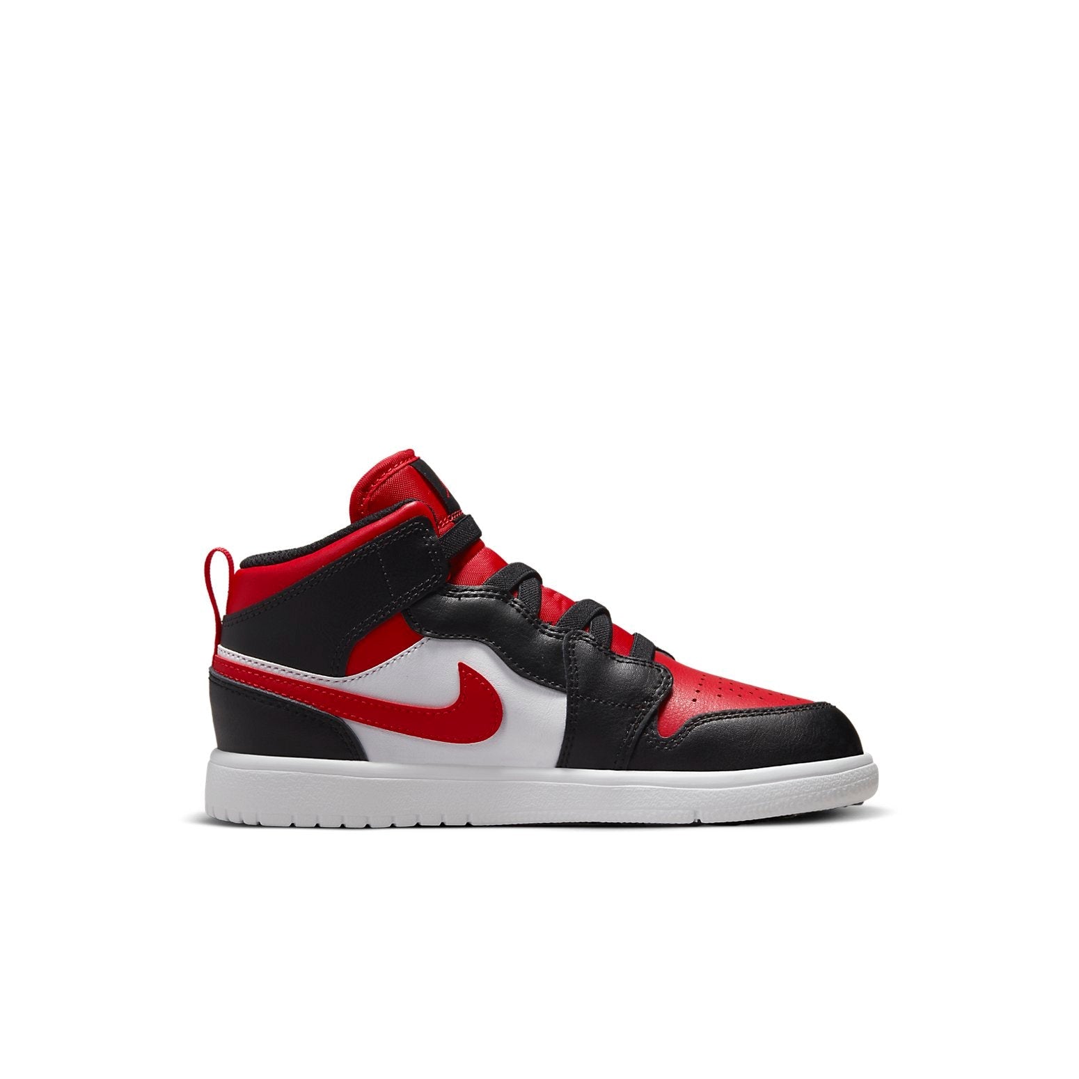 (PS) Air Jordan 1 Mid Alt 'University Red Black' AR6351-079