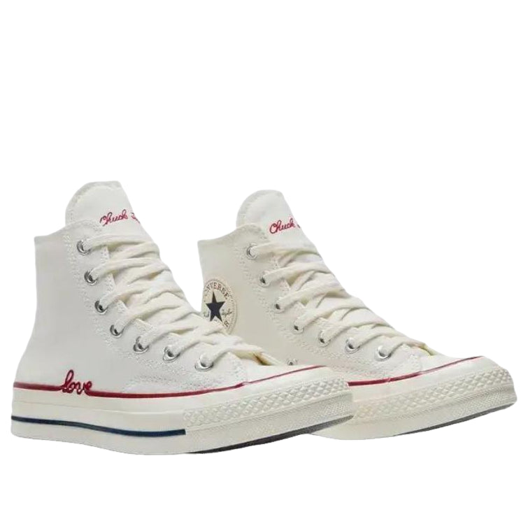 Converse Chuck 70 Hearts 'Vintage White Egret' A19060C