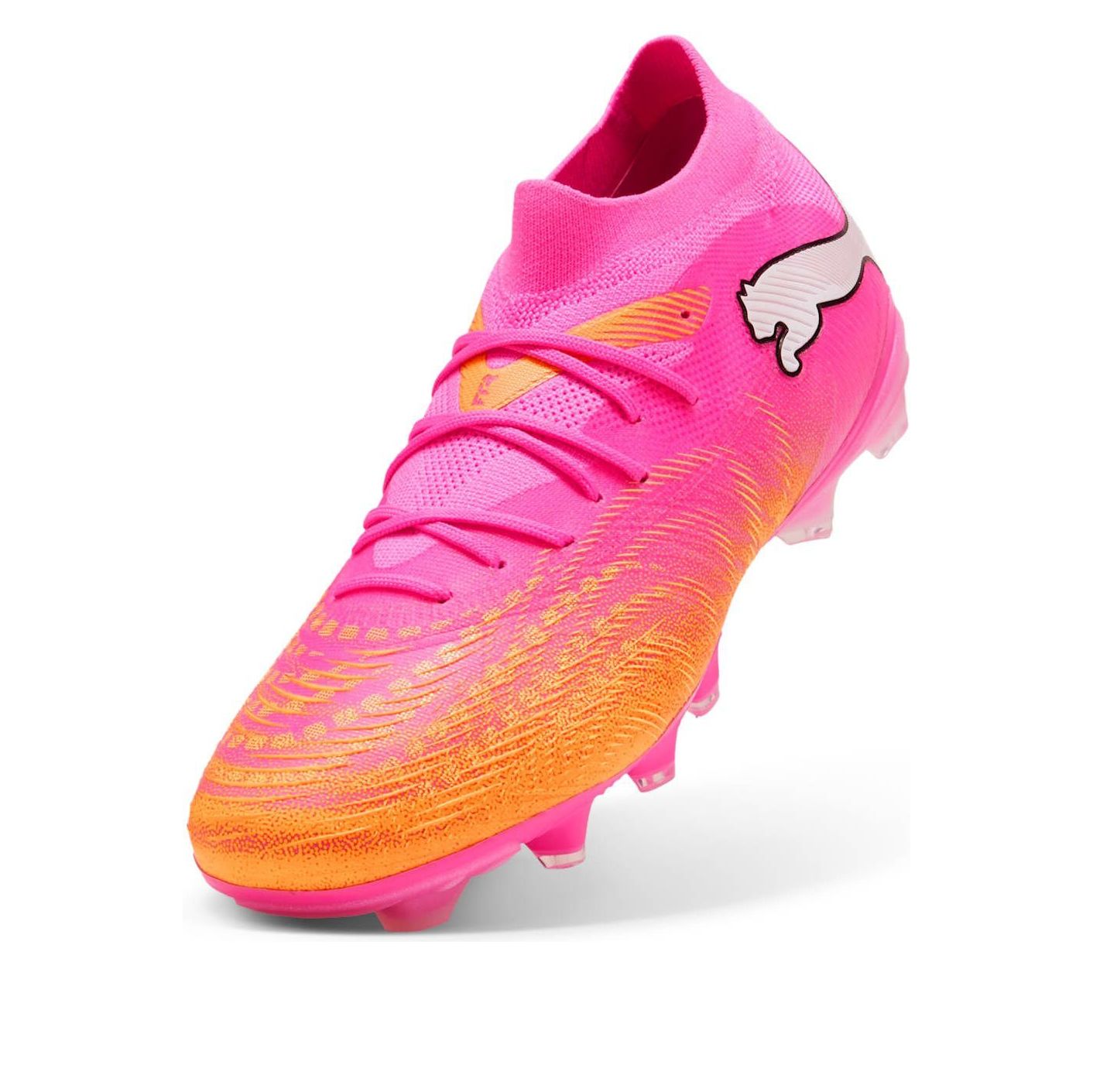 (WMNS) PUMA Future 9 Match Fusion FG/AG 'Poison Pink Sun Stream' 108718-05