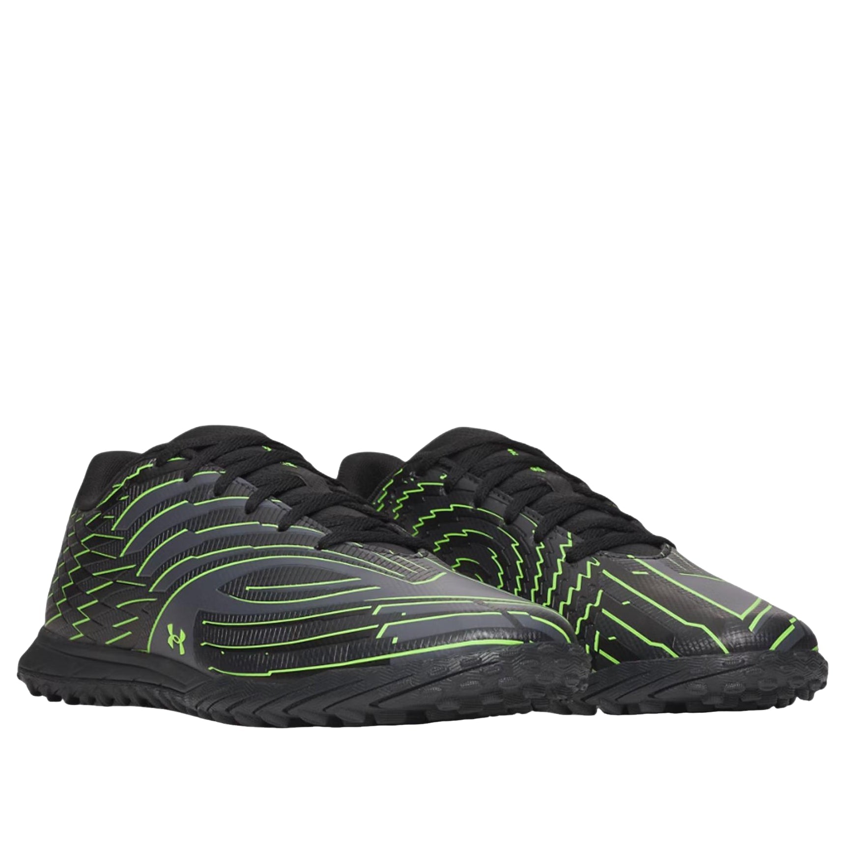 Under Armour Shadow Select 4 Turf 'Black Titan Gray Hyper Green' 6006231-001